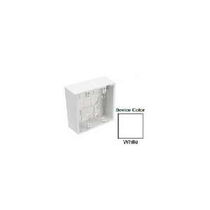  Leviton 42777 2WA BACKBOX D/G 1.89 WHT