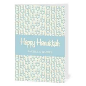  Hanukkah Greeting Cards   Hanukkah Pattern By Tallu Lah 