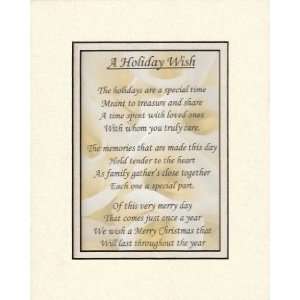  A Holiday Wish   Poetry Gift