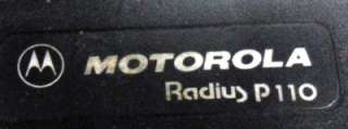 Motorola Radius P110 8 Channel 2 Way Portable Radio  