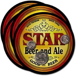  Star, TX Beer & Ale Coasters   4pk 