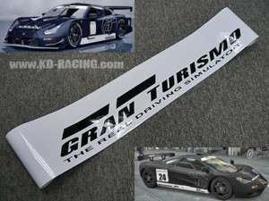 Gran Turismo Stealth Windshield Decal Sticker GT5 GTR  