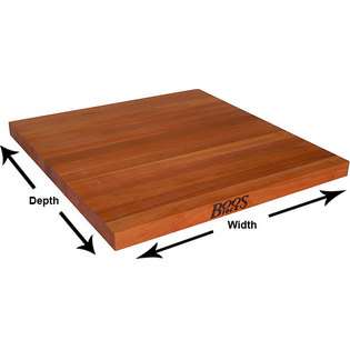   Boos Cherry Kitchen Counter Top, 30W x 25D, Oil Finish 