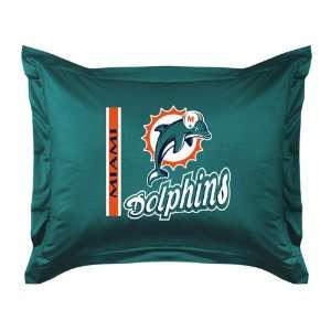  Miami Dolphins NFL Locker Room Collection Pillow Sham 