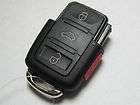 VW FLIP KEY REMOTE SHELL CASE (3BT+PANIC) LOWER PART   CASE ONLY, NO 