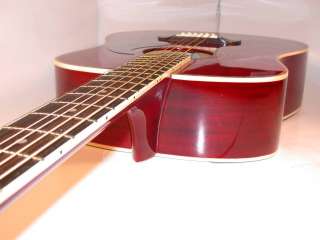 OG2 Oscar Schmidt Acoustic Guitar, Washburn, Red NEW  