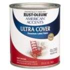 Rust Oleum American Accents Gloss Apple Red 1 Quart   261713
