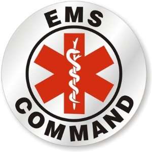  EMS Command Vinyl (3M Conformable)   1 Color Spot Sticker 
