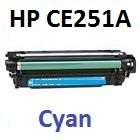 cyan toner cartridge fits hp color laserjet ce251x color cp3525