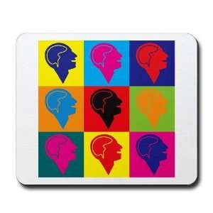  Psychology Pop Art Funny Mousepad by  Office 