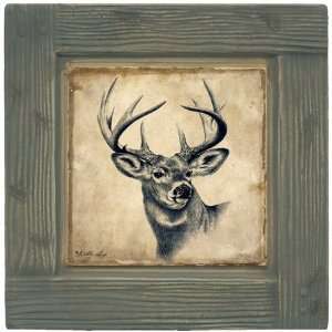  Deer Ambiance Coaster Set   Lodge