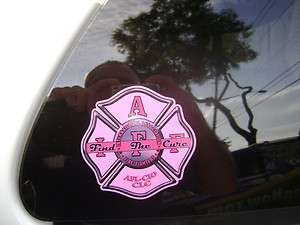 IAFF Find The Cure. Breast Cancer Awareness Item Firefighter 