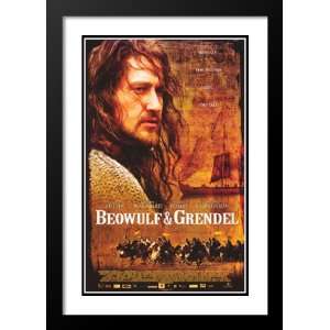  Beowulf & Grendel 20x26 Framed and Double Matted Movie 