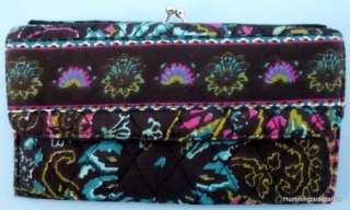 Cul De Sac Quilted Cotton Framed Clutch Wallet NWT 767014869954  