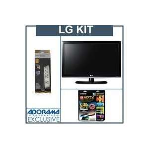 32 inch Class LCD HDTV, with Accessory Kit (2 HDMI Cables, 1 RGB Cable 