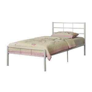  Twin Bed Frame   White