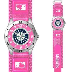  MLB Seattle Mariners Pink Girls Watch