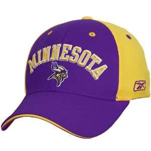    Reebok Minnesota Vikings Topstitch Athletic Hat