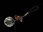 Metal Element Clear Crystal Ball Hanging Tassel   Free Worldwide 