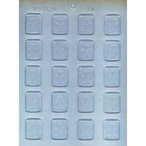   CK Products 1 1/4 Inch R Initial Mint Chocolate Mold