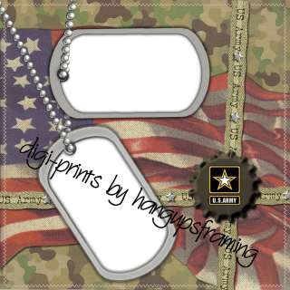 US ARMY~MILITARY~DIGITAL SCRAPBOOKING~PRE MADE PAGE *CD  