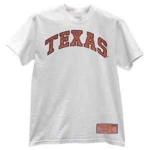  Texas Longhorns White Embroidered Triple Double T shirt 