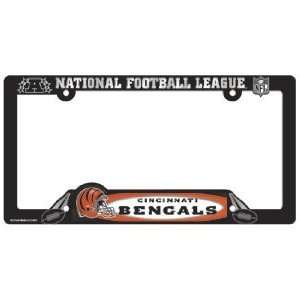  Cincinnati Bengals License Plate Frame