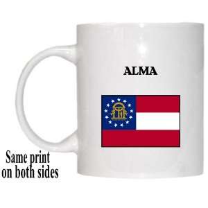  US State Flag   ALMA, Georgia (GA) Mug 