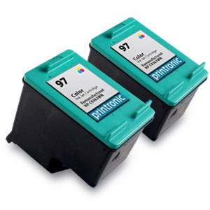 2pk Printroic For Hp 98 C9364WN Black Ink Cartridge  