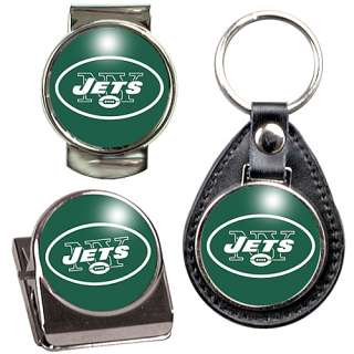Great American New York Jets Keychain / Money Clip / Magazine Clip Set 