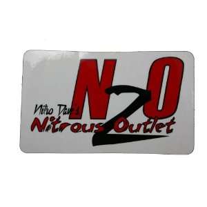 Nitrous Outlet Promotional Sticker