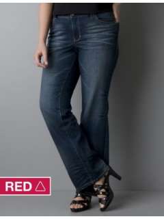 LANE BRYANT   Distinctly Boot jean with Right Fit Technology customer 