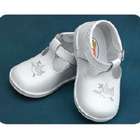 Angels Garment Baby Girls White Dove Cross Christening Shoes Size 6