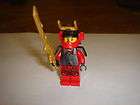 C144 Lego Ninjago Samurai X Warrior Girl Minifigure with Armor & Sword 