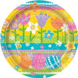  Lets Party By Unique Easter Spring Eggs Dinner Plates 