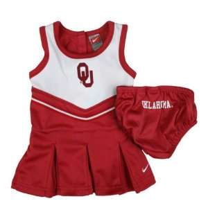  Oklahoma Sooners Nike Infant Cheerleader Set Sports 