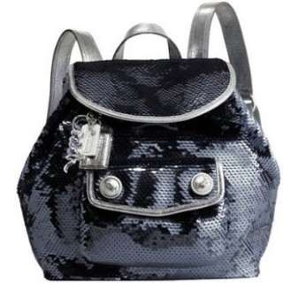   Edition Poppy Sequin Backpack Daypack 16916 Steel Grey Clothing