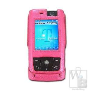  Kroo Samsung T809 Leatherette Case   Magenta   Clearance 