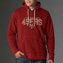 47 Brand San Francisco 49ers Slugger Team Color Hooded Sweatshirt 