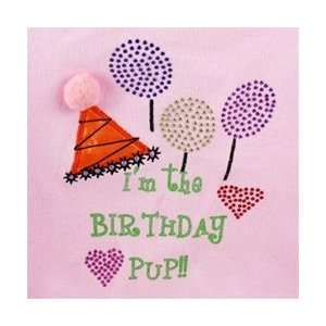  Im The Birthday Pup Tank   Pink