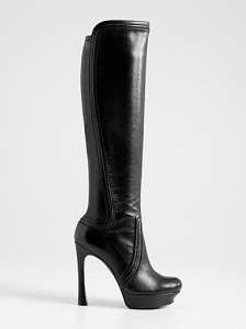 NIB New GUESS Black ADELENE Faux Leather Platform Boots Shoes  