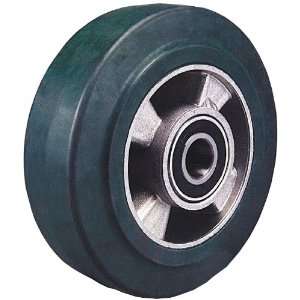   GR Series 6 Diameter X 1 1/2 Width Green Rubber Wheel, 660 Capacity