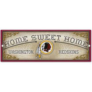 Wincraft Washington Redskins Home Sweet Home Wood Sign   