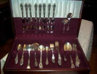 VTG COMMUNITY SILVERPLATE 59 PC RENDEZVOUS OLD SOUTH  