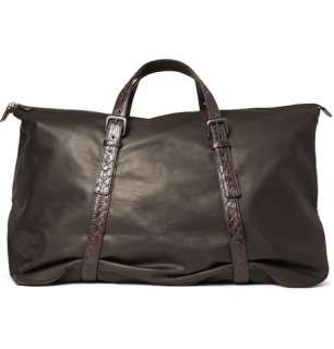  Accessories  Bags  Holdalls  Contrasting Leather 