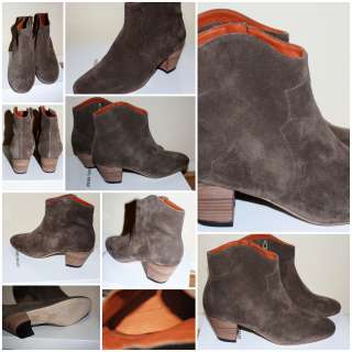 NEW SS 2012  ISABEL MARANT FAMOUS DICKER BOOTIES Size 39 TAUPE 