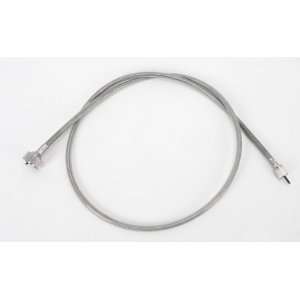 Drag Specialties Clear Coated Stainless Steel Speedometer Cable 