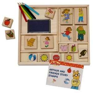  Arthur and Friends Stamp A Story Stamp Set Arts, Crafts & Sewing