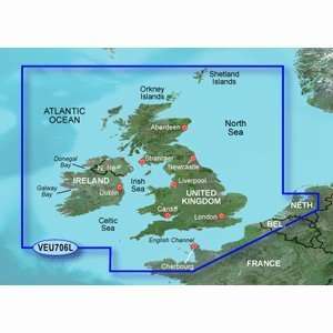   VEU706L UK AND IRELAND BLUECHART G2 VISION   30821 GPS & Navigation