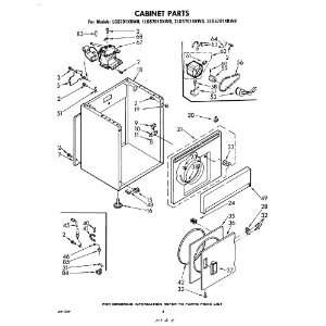 Whirlpool Part Number  341241 For Model #  LG5701XKW0